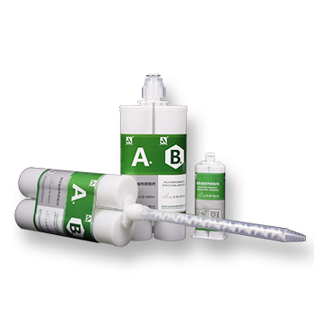 Two-part epoxy structural adhesive